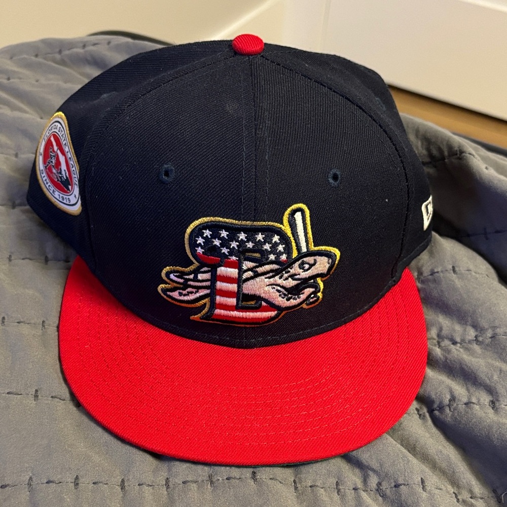 New Era Navy and Red Baseball Cap (Daytona Tortugas)